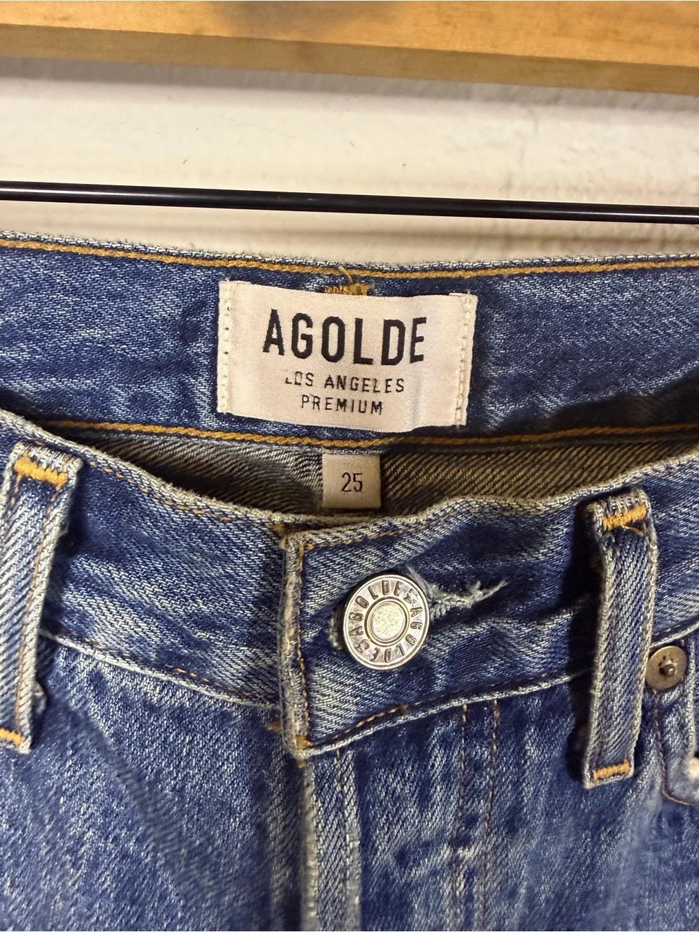 AGOLDE Jamie High-Rise Classic Jeans size 25